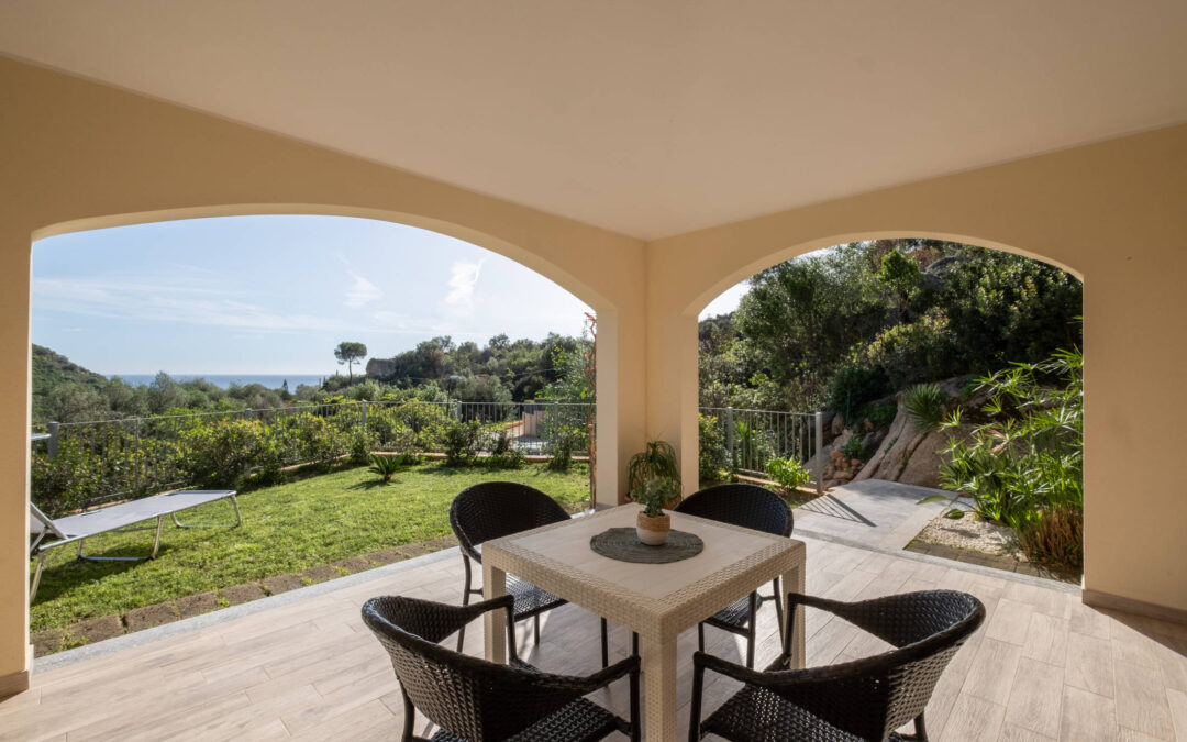 Splendida vista sul mare – Privacy e relax4 ospiti - 2 camere da letto - 3 letti - 1 bagnoDettagli