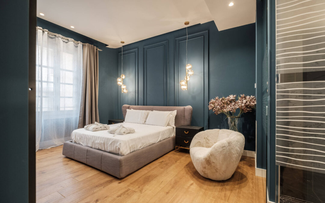 Suite Villanova – Super lusso in Centro Storico1 letto - Bagno in cameraDettagli