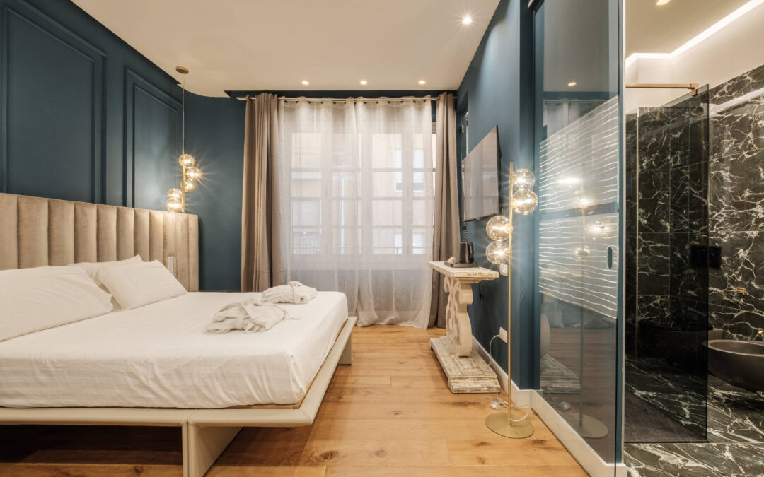 Suite Castello – Super Lusso con Vasca in Centro1 letto - Bagno in cameraDettagli